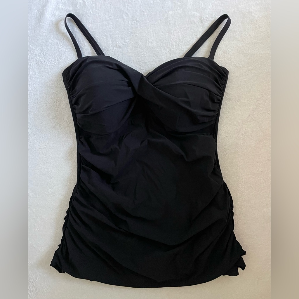 Profile By Gottex Swimsuit One Piece Size 22w Dress Swimsuit Sweetheart Neck